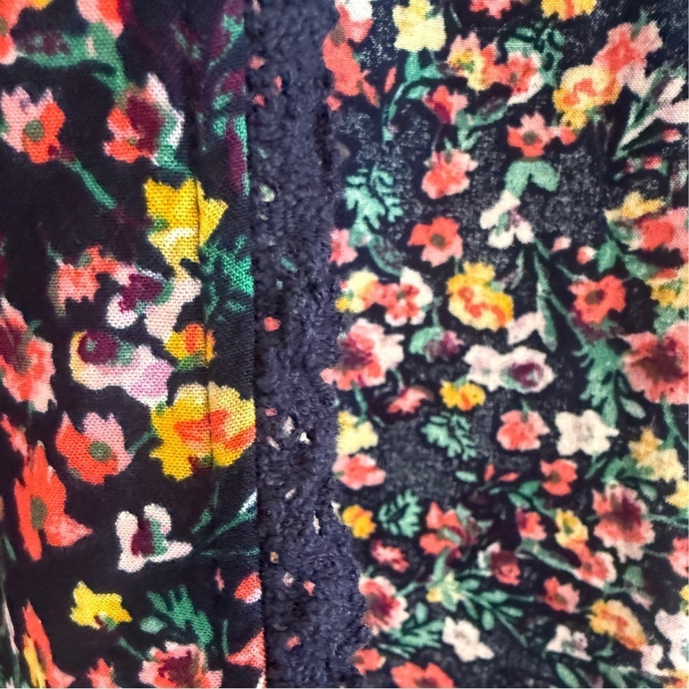 Jessica Simpson Open Front Boho Floral Kimono Size XL - Picture 5 of 5
